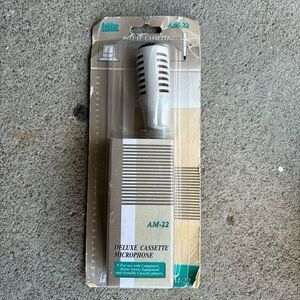 Labtec AM-22 Deluxe Cassette Microphone *New*
